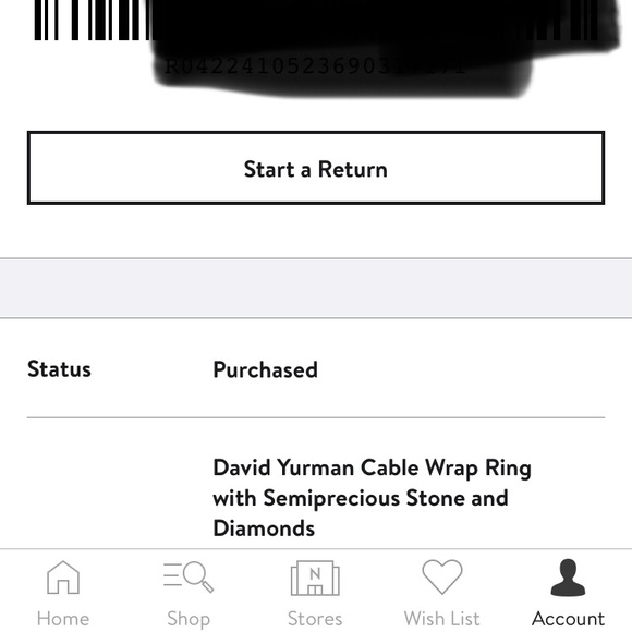 David yurman cable gemstone ring - Picture 7 of 7